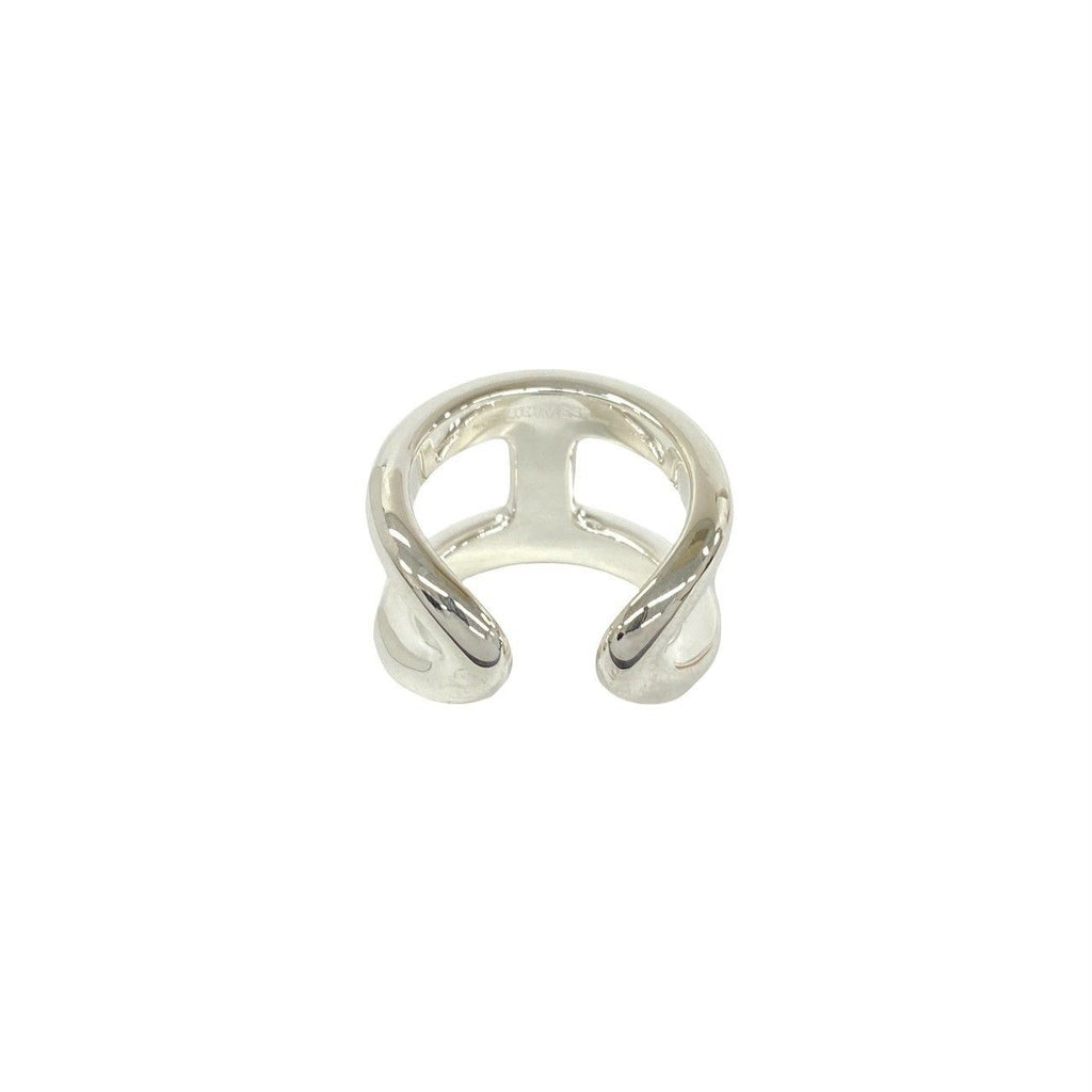 Hermes Osmose GM 925 Sterling Silver Ring — view 6