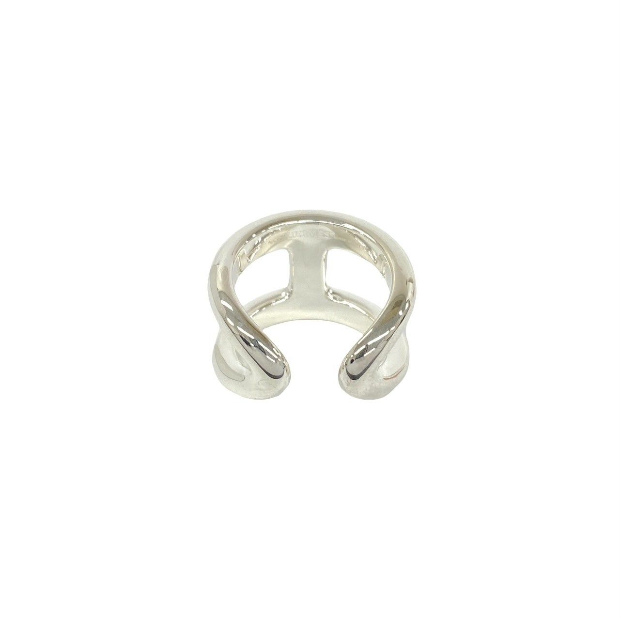 Hermes Osmose GM 925 Sterling Silver Ring — view 6
