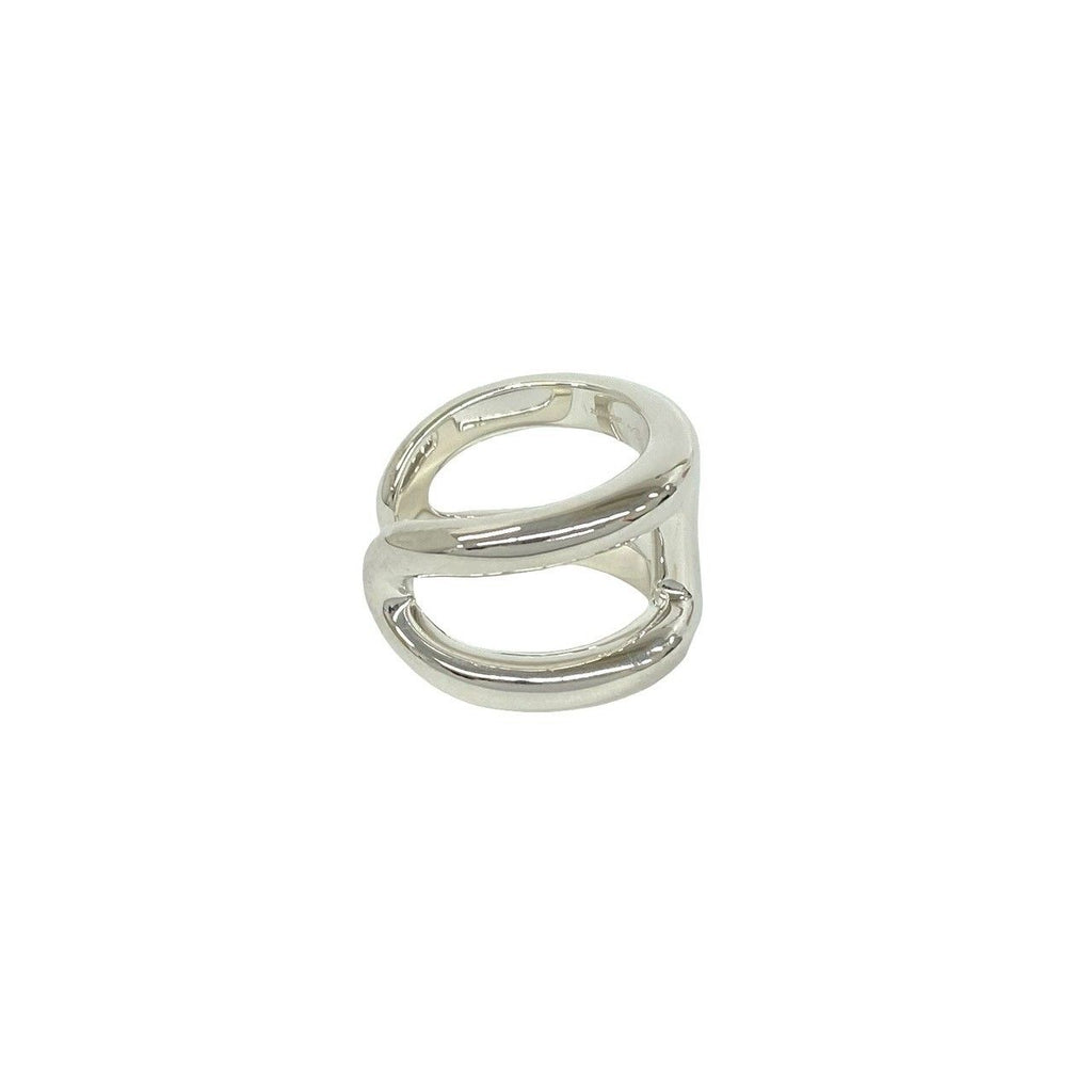 Hermes Osmose GM 925 Sterling Silver Ring — view 5