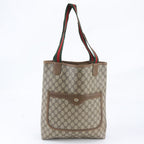 Gucci ludo GG Spuri Sherry Line Tote Shoulder