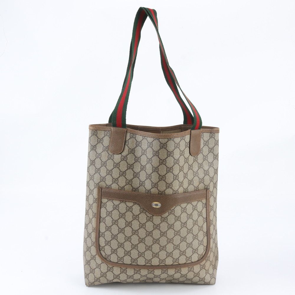 Gucci ludo GG Spuri Sherry Line Tote Shoulder