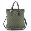 Louis Vuitton Monogram Mini Francois Khaki 2-Way Shoulder Bag Tote