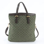 Louis Vuitton Monogram Mini Francois Khaki 2-Way Shoulder Bag Tote — view 4