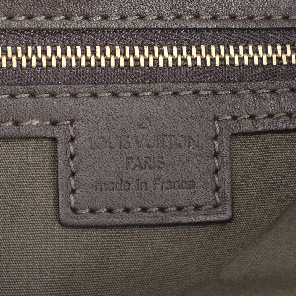 Louis Vuitton Monogram Mini Francois Khaki 2-Way Shoulder Bag Tote — view 9