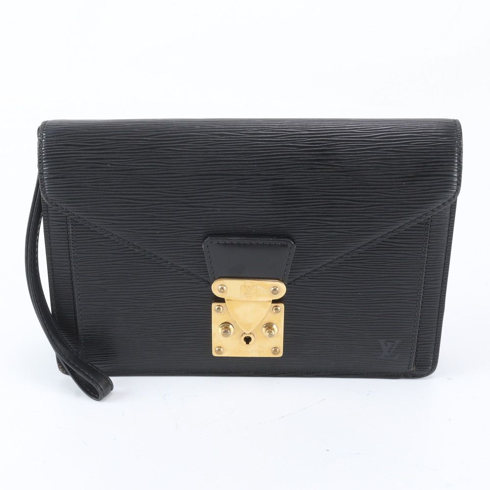 Louis Vuitton Epi Series Dragonne Pochette Leather Secondbag Clutch Business