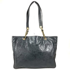 Chanel Shoulder Bag CC Logo Black