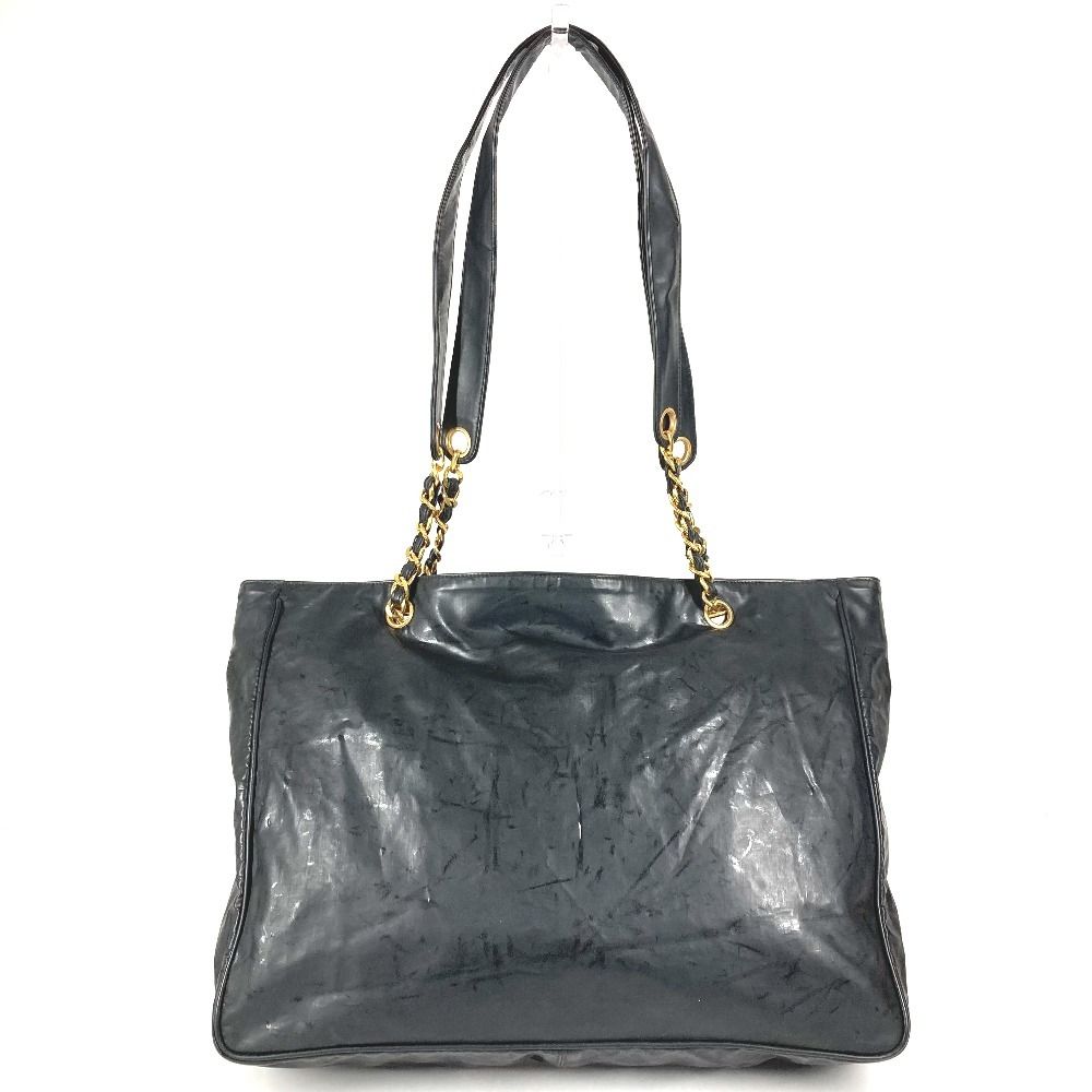 Chanel Shoulder Bag CC Logo Black — view 2