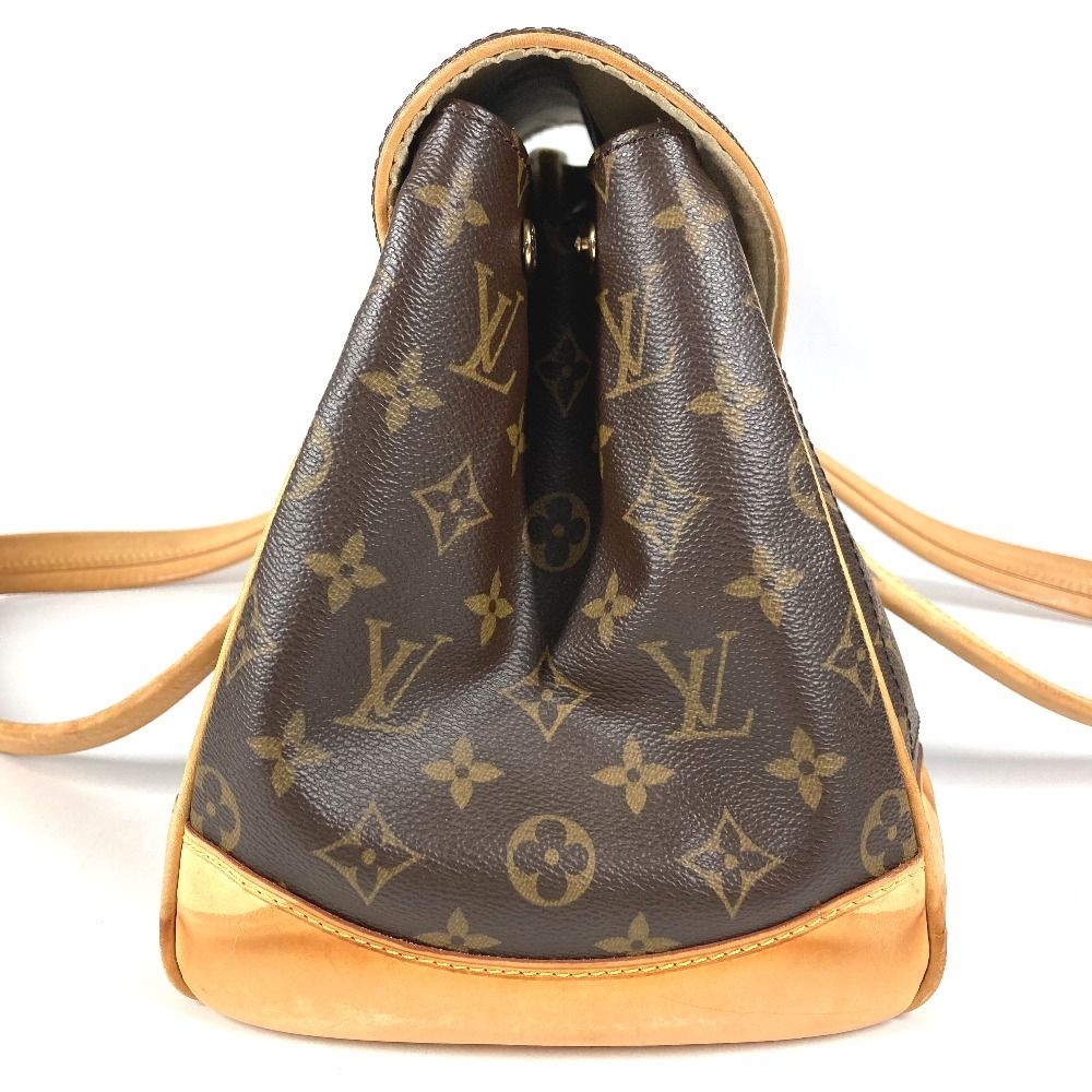 Louis Vuitton Shoulder Bag Vivari GM Monogram Canvas Brown — view 4