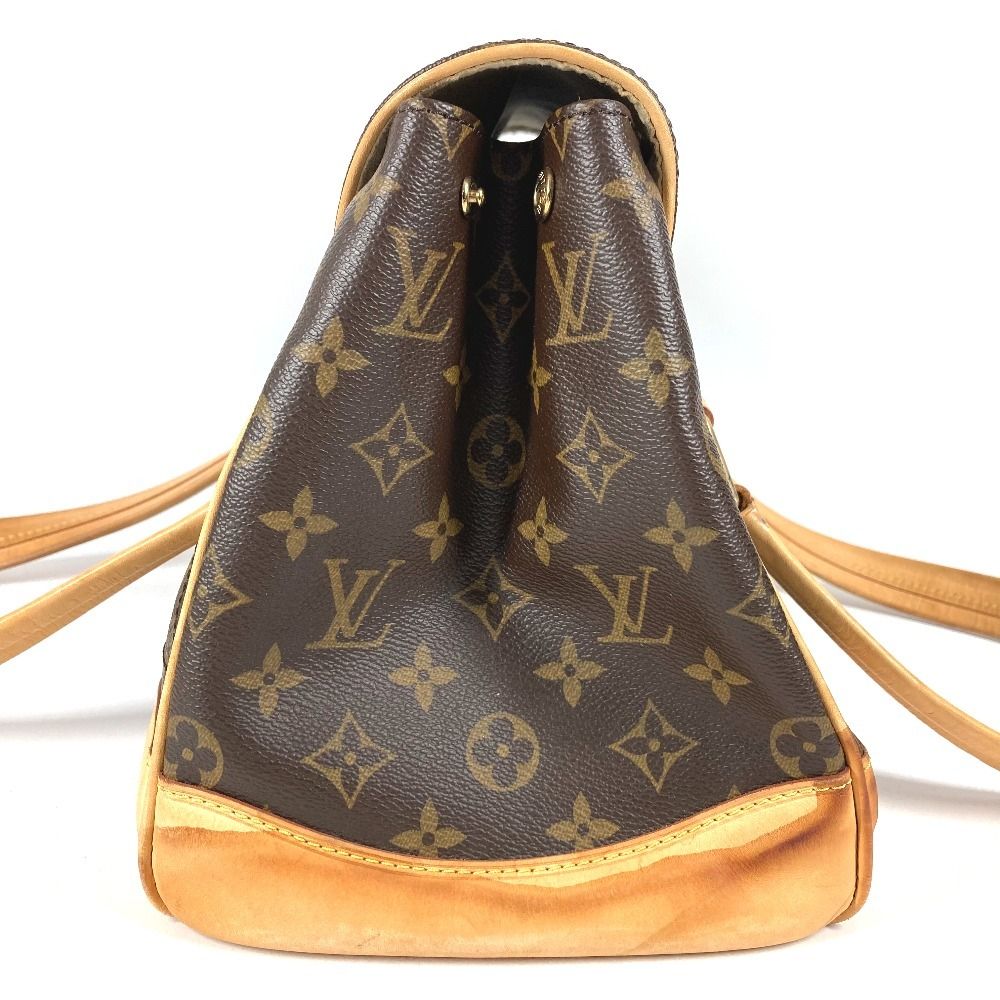 Louis Vuitton Shoulder Bag Vivari GM Monogram Canvas Brown — view 3