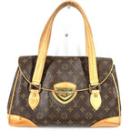 Louis Vuitton Shoulder Bag Vivari GM Monogram Canvas Brown