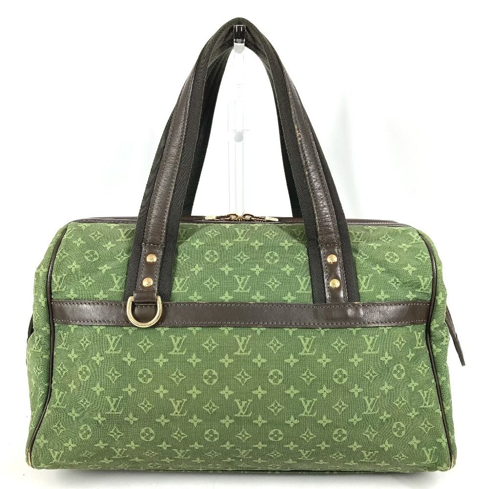 Louis Vuitton Boston Bag Josephine GM Monogram Mini Canvas Khaki