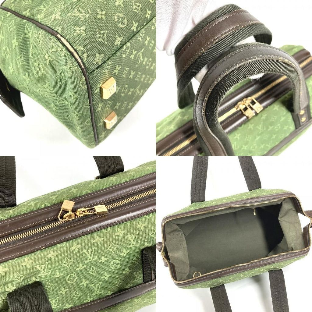 Louis Vuitton Boston Bag Josephine GM Monogram Mini Canvas Khaki — view 7