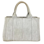 Prada Handbag Canapa Logo Canvas White — view 2