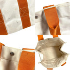 Hermes Handbag Bora PM Canvas Orange — view 8