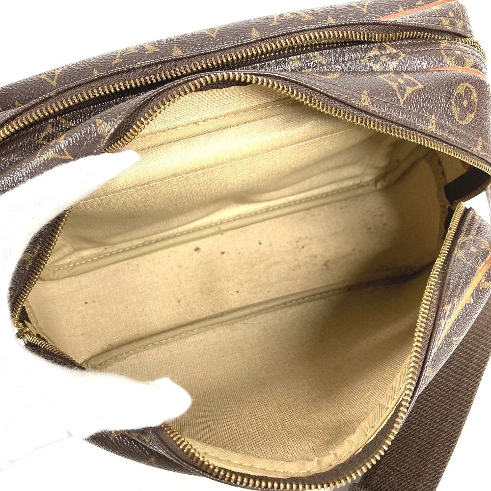 Louis Vuitton Shoulder Bag Reporter PM Lipoter PM Monogram Canvas Brown — view 5
