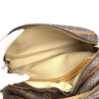 Louis Vuitton Shoulder Bag Reporter PM Lipoter PM Monogram Canvas Brown — view 4
