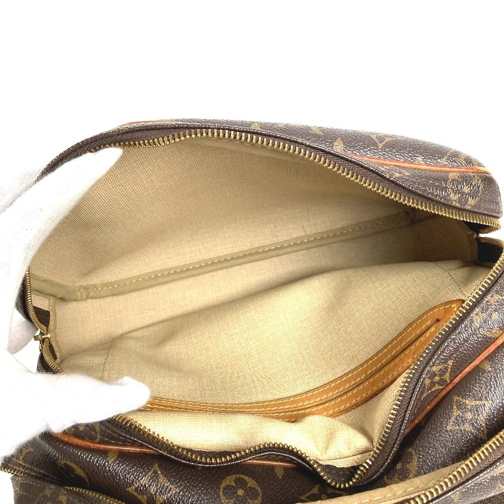 Louis Vuitton Shoulder Bag Reporter PM Lipoter PM Monogram Canvas Brown — view 4