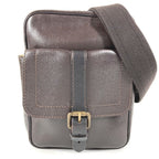 Louis Vuitton Shoulder Bag Irokwa Utah Leather Cafe Brown