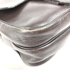 Louis Vuitton Shoulder Bag Irokwa Utah Leather Cafe Brown — view 7
