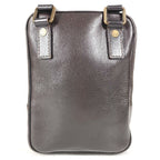 Louis Vuitton Shoulder Bag Irokwa Utah Leather Cafe Brown — view 2