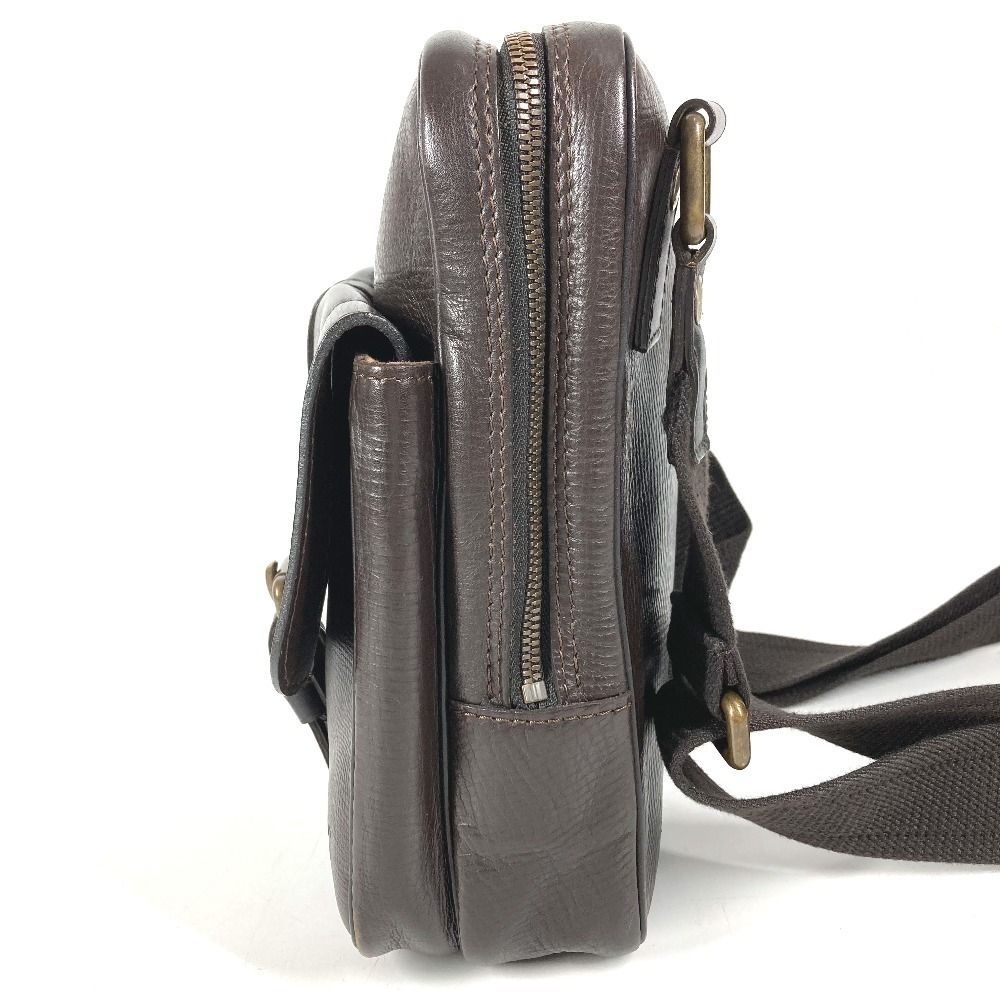 Louis Vuitton Shoulder Bag Irokwa Utah Leather Cafe Brown — view 3