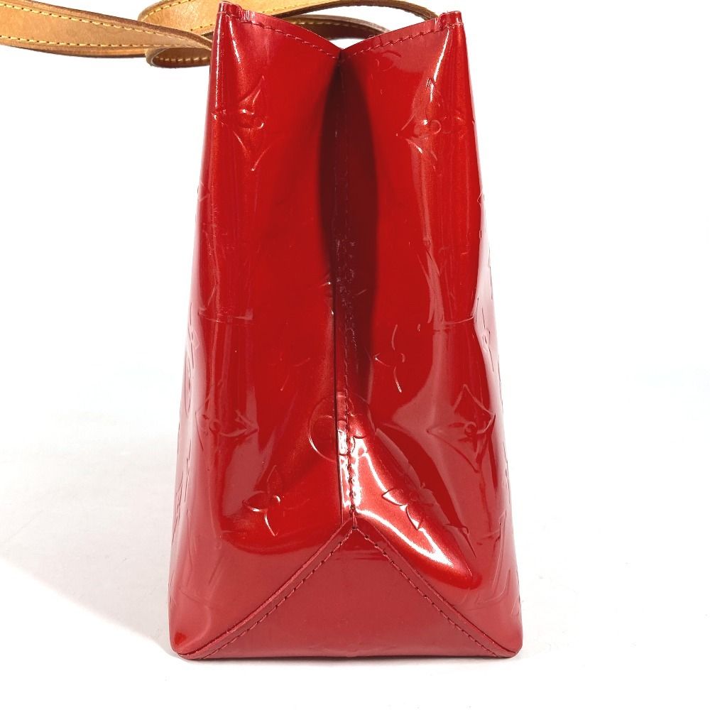 Louis Vuitton Handbag Reed PM Monogram Vernis Canvas Pomme D'amour — view 4