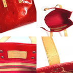 Louis Vuitton Handbag Reed PM Monogram Vernis Canvas Pomme D'amour — view 8
