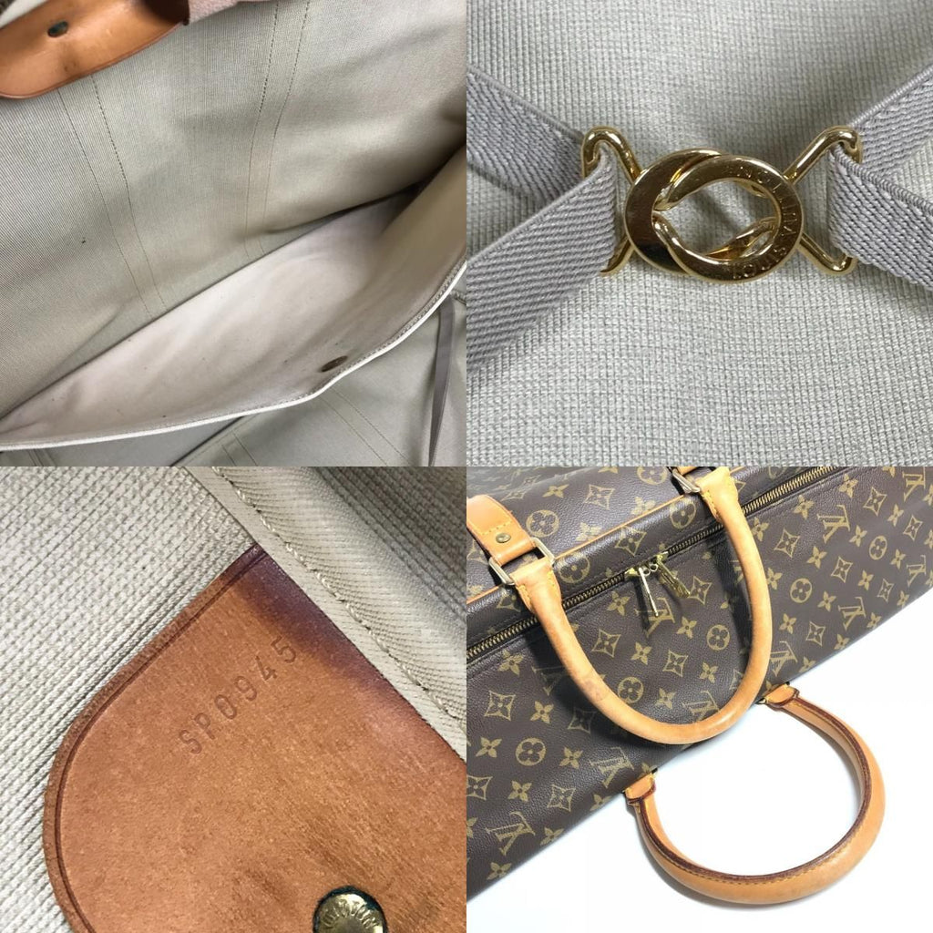 Louis Vuitton Boston Bag Sirius 60 Monogram Canvas Brown — view 9