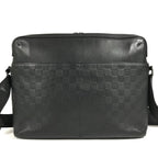 Louis Vuitton Shoulder Bag Calypso MM Damier Infini Leather Onyx Black — view 2