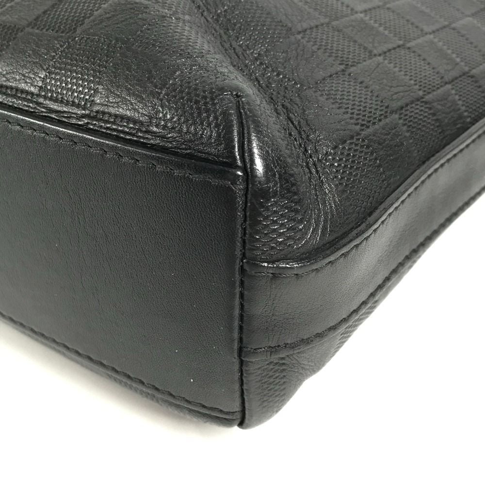 Louis Vuitton Shoulder Bag Calypso MM Damier Infini Leather Onyx Black — view 6