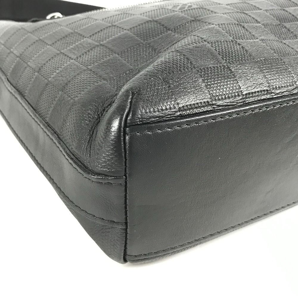 Louis Vuitton Shoulder Bag Calypso MM Damier Infini Leather Onyx Black — view 7