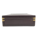 Louis Vuitton Trunk President Taiga Leather Acajou Purple — view 4