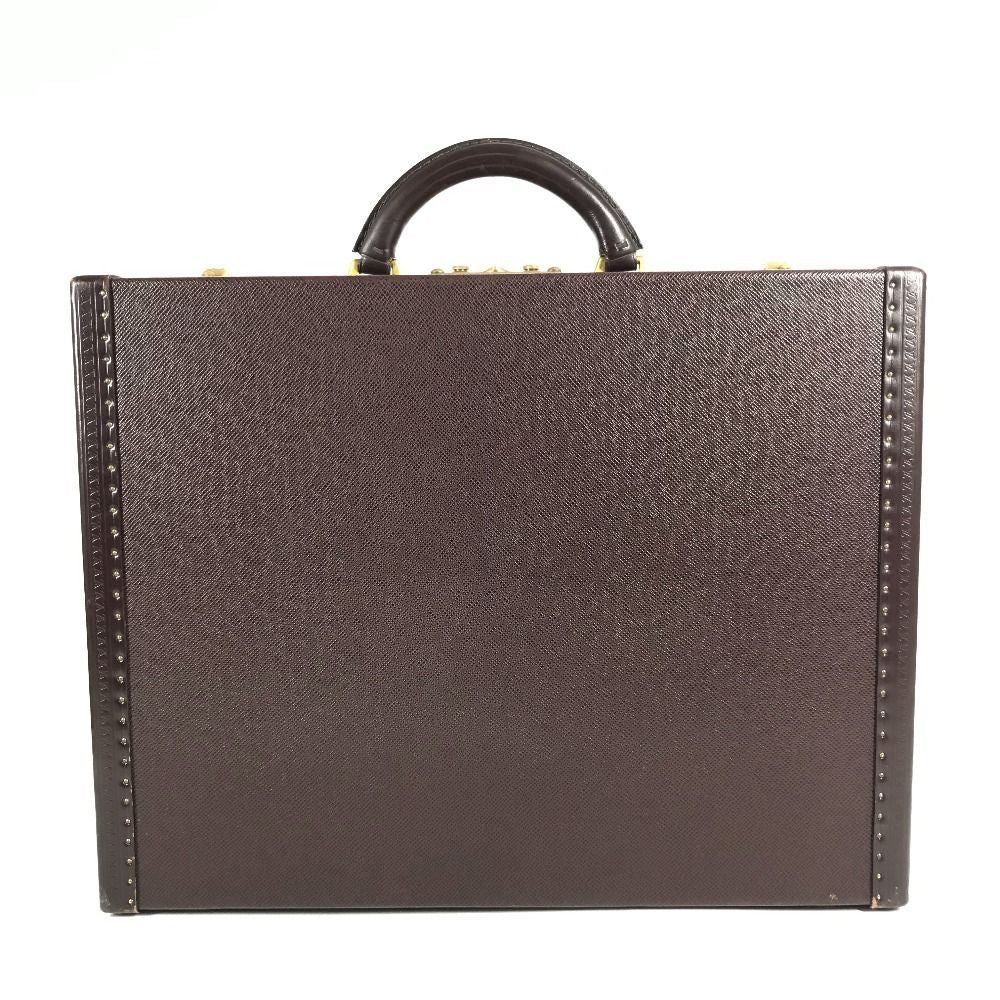Louis Vuitton Trunk President Taiga Leather Acajou Purple — view 2