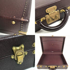 Louis Vuitton Trunk President Taiga Leather Acajou Purple — view 8