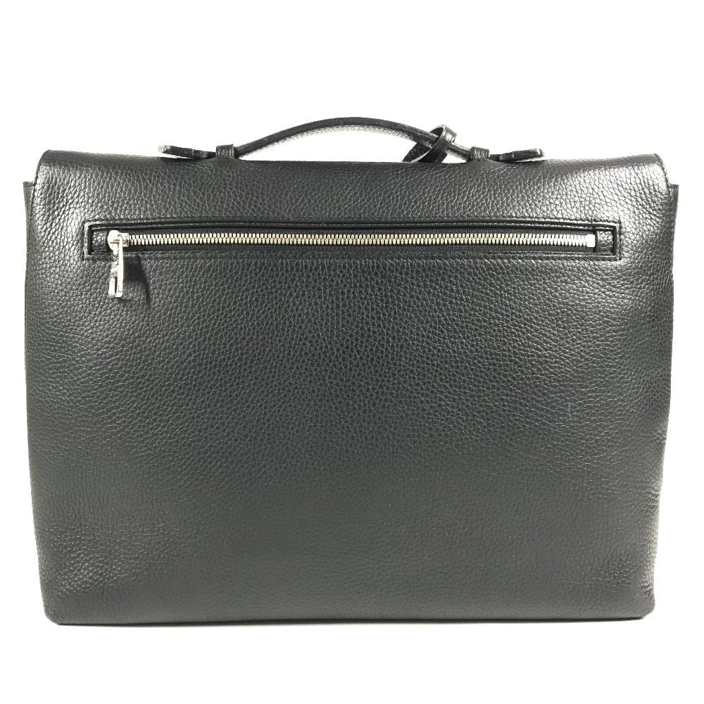 Louis Vuitton Business Bag Dorian Taurillon Leather Black — view 2