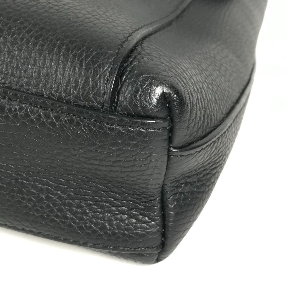 Louis Vuitton Business Bag Dorian Taurillon Leather Black — view 6