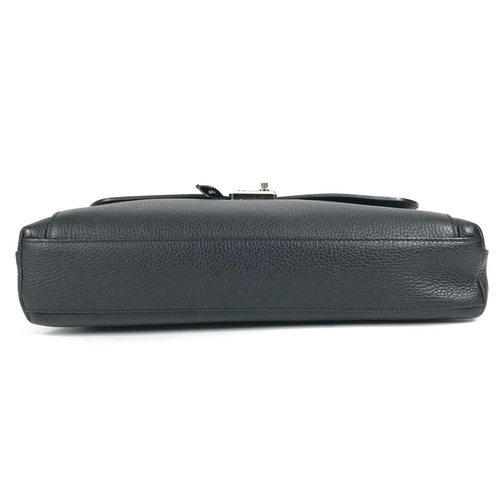 Louis Vuitton Business Bag Dorian Taurillon Leather Black — view 5