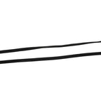 Hermes Key Ring Charm Long Leather Black Clochette Silver — view 6