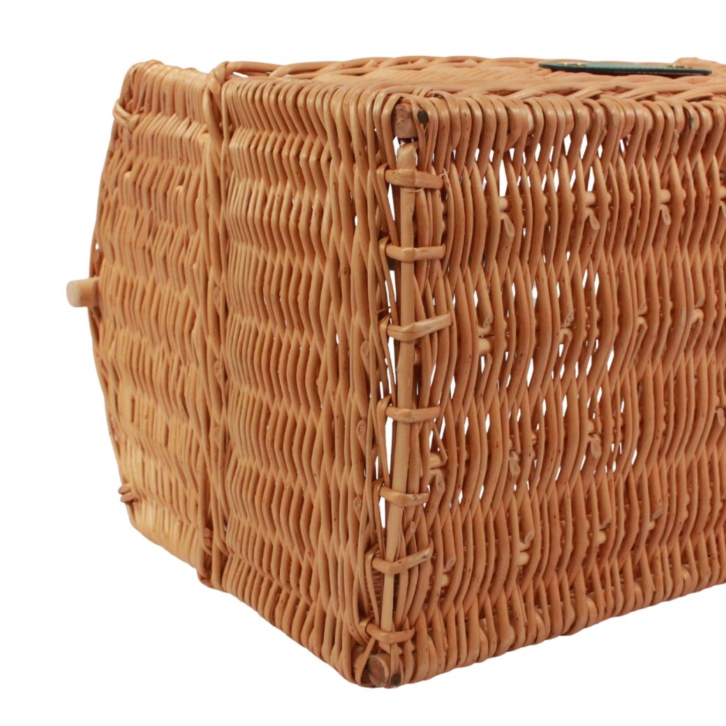 Hermes Series Latin Courchevel Green Beige Basket Gold Handbag — view 6