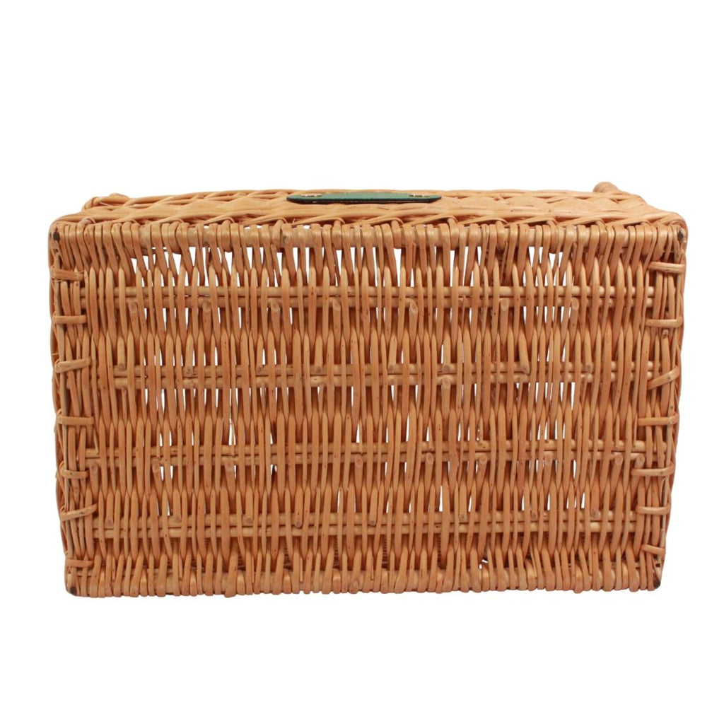 Hermes Series Latin Courchevel Green Beige Basket Gold Handbag — view 4