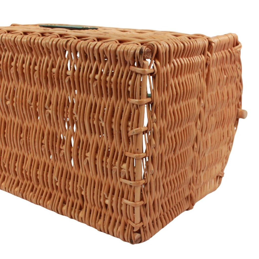 Hermes Series Latin Courchevel Green Beige Basket Gold Handbag — view 5