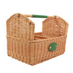Hermes Series Latin Courchevel Green Beige Basket Gold Handbag — view 2
