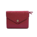 Louis Vuitton Portefeuille Victorine Monogram Empreinte Scarlet Red Trifold