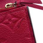 Louis Vuitton Portefeuille Victorine Monogram Empreinte Scarlet Red Trifold — view 5