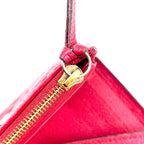 Louis Vuitton Portefeuille Victorine Monogram Empreinte Scarlet Red Trifold — view 9