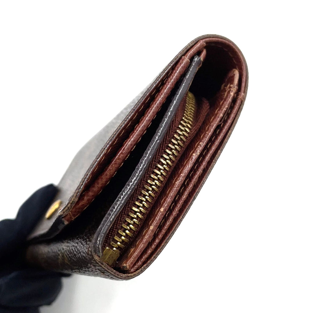 Louis Vuitton Porte-Monnaie Viet Tresor Monogram Leather Brown Bifold Wallet — view 7