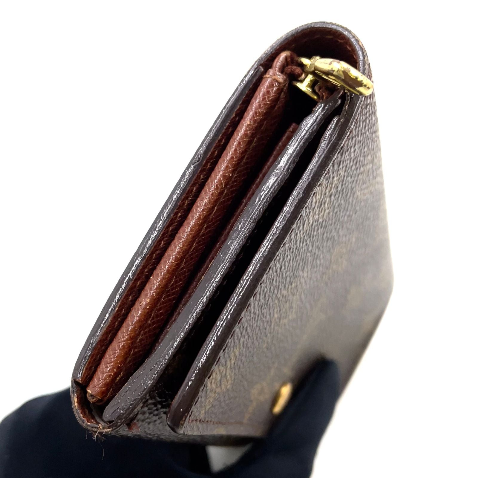 Louis Vuitton Porte-Monnaie Viet Tresor Monogram Leather Brown Bifold Wallet — view 6