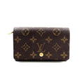Louis Vuitton Porte-Monnaie Viet Tresor Monogram Leather Brown Bifold Wallet