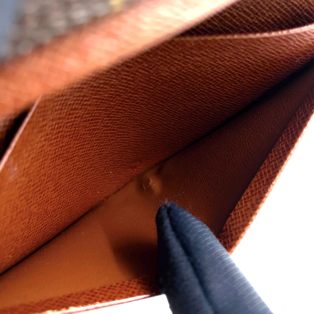 Louis Vuitton Porte-Monnaie Viet Tresor Monogram Leather Brown Bifold Wallet — view 9