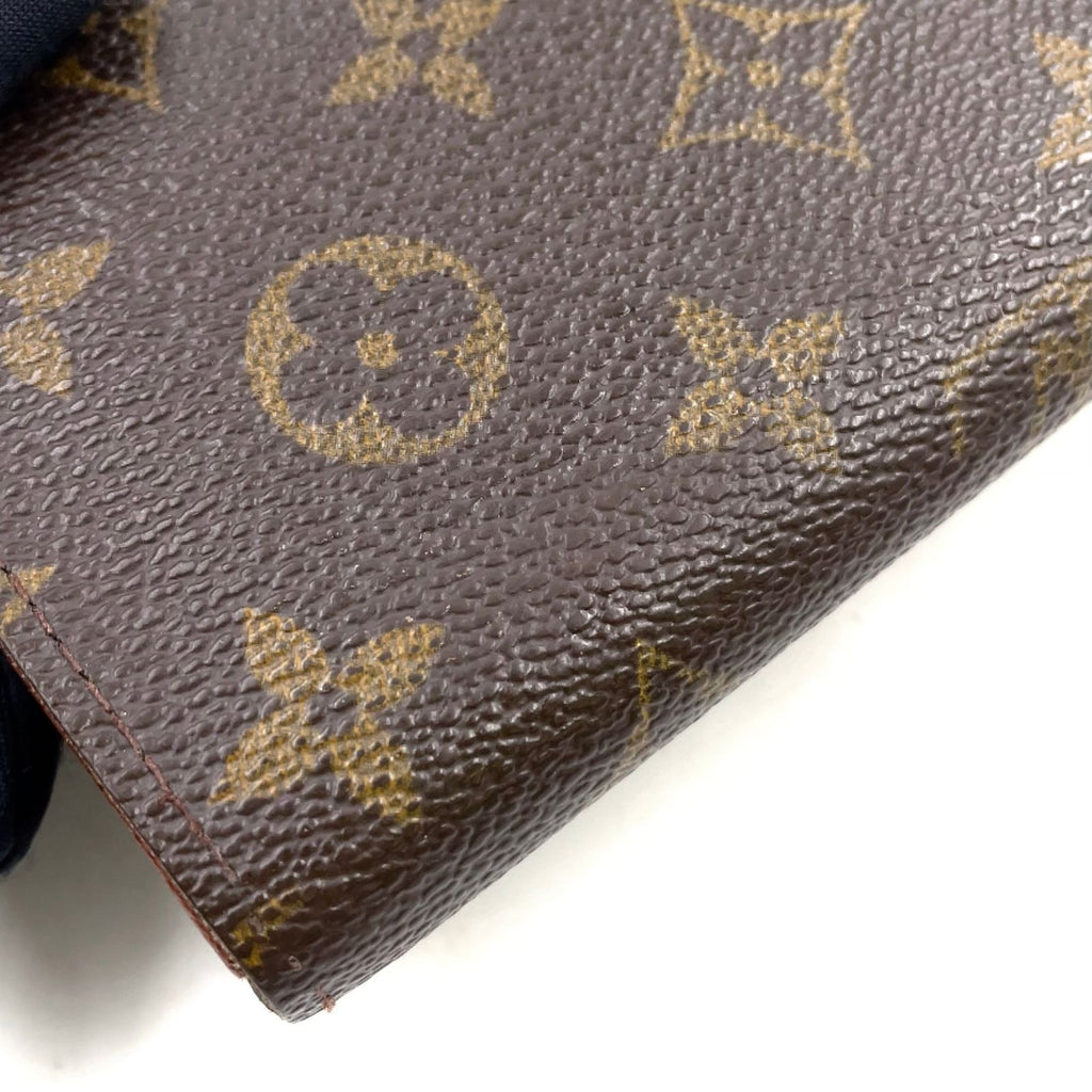 Louis Vuitton Porte-Monnaie Viet Tresor Monogram Leather Brown Bifold Wallet — view 8